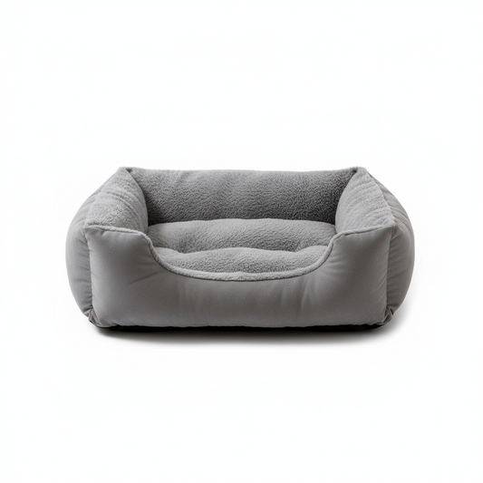 Cama cinzenta para gatos