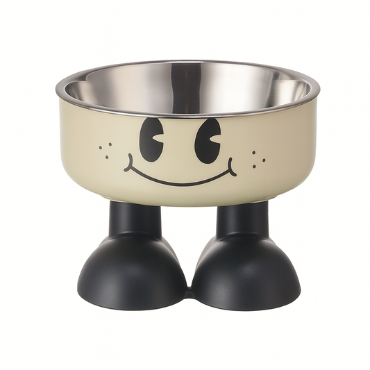 Tigela com pernas para gatos